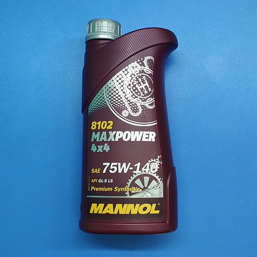 Масло гипоидное Mannol 75W-140LS (1 литр)  купить в сети магазинов автозапчастей Транзит, цена 1190 ₽