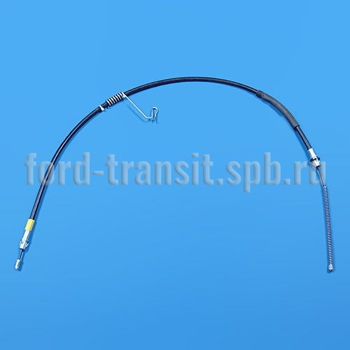 Трос ручного тормоза Форд Транзит 00-06 (R, DRW, RWD, 4654291)  купить в сети магазинов автозапчастей Транзит, цена 2120 ₽