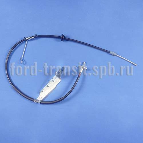 Трос ручного тормоза Форд Транзит V363 T8 23- (левый, DRW, P2W9-2A809-CB)  купить в сети магазинов автозапчастей Транзит, цена 2860 ₽