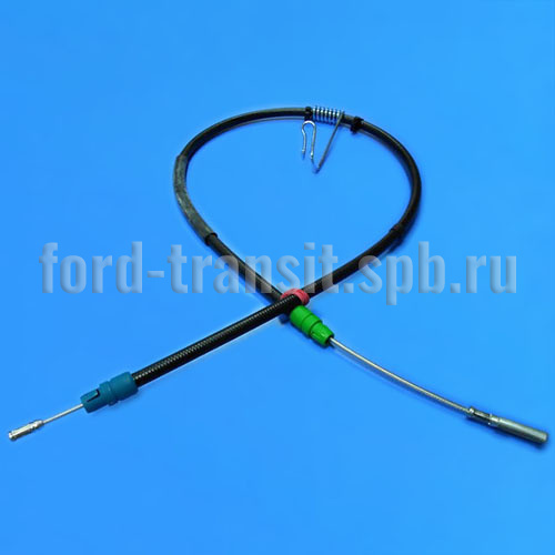 Трос ручного тормоза Форд Транзит 06-14 (L, RWD, DRW, 460E, 1518021)  купить в сети магазинов автозапчастей Транзит, цена 2070 ₽