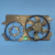 Диффузор радиатора Форд Коннект 02-13 (с конд., 4391619)  купить в сети магазинов автозапчастей Транзит, цена 7610 ₽